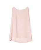 【マーコート/MARcourt】のMIDIUMISOLID for Ladies ノースリーブタックワイドプルオーバー ピンク|ID: prp329100004975452 ipo3291000000037297935