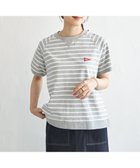 【イッカ/ikka】の【接触冷感】Healthknit Product ヘルスニットプロダクト 半袖Tシャツ 大人の最旬トレンドファッション＆コーディネート founy(ファウニー) ファッション Fashion レディースファッション Fashion for Women トップス・カットソー Cut & Sew Tops ニット Knit Tops & Sweaters シャツ・ブラウス・オフィスカジュアル Elegant Blouses & Button-Ups ロングTシャツ・Tシャツ Longline T-Shirts & Tees おすすめ Recommended / Our Picks カーディガン Cardigan, Knitwear スウェット / スエット Sweatshirt, Sweatwear スリーブ Sleeve, Long Sleeve / Short Sleeve ビンテージ Vintage, Retro Style プリント Print, Printed Pattern ボーダー Border, Stripe ワイド Wide, Wide Fit 別注 Limited Edition, Custom Order 半袖 Short Sleeve, Half Sleeve thumbnail グレー|ID: prp329100004975455 ipo3291000000037297950