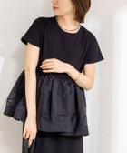【ノーリーズ/NOLLEY'S】のウォッシャブル布帛切り替えプルオーバー ブラック|ID: prp329100004975461 ipo3291000000037297980