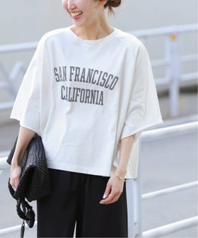 【ジャーナルスタンダード レリューム/JOURNAL STANDARD relume】の《追加 》カットオフワイドロゴTee 大人の最旬トレンドファッション＆コーディネート founy(ファウニー) ファッション Fashion レディースファッション Fashion for Women 2026年 2026 2026春夏・S/S Spring/Summer 2026 SS26 おすすめ Recommended / Our Picks スラックス Slacks, Dress Pants スリーブ Sleeve, Long Sleeve / Short Sleeve デニム Denim, Jeans Material トレンド Trend, Trending Now プリント Print, Printed Pattern ミックス Mix, Mixed Style ワイド Wide, Wide Fit 定番 Standard, Basic Item |ID:prp329100004975463