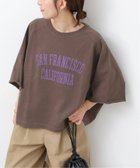 【ジャーナルスタンダード レリューム/JOURNAL STANDARD relume】の《追加 》カットオフワイドロゴTee 大人の最旬トレンドファッション＆コーディネート founy(ファウニー) ファッション Fashion レディースファッション Fashion for Women 2026年 2026 2026春夏・S/S Spring/Summer 2026 SS26 おすすめ Recommended / Our Picks スラックス Slacks, Dress Pants スリーブ Sleeve, Long Sleeve / Short Sleeve デニム Denim, Jeans Material トレンド Trend, Trending Now プリント Print, Printed Pattern ミックス Mix, Mixed Style ワイド Wide, Wide Fit 定番 Standard, Basic Item thumbnail ブラウン|ID: prp329100004975463 ipo3291000000037297989