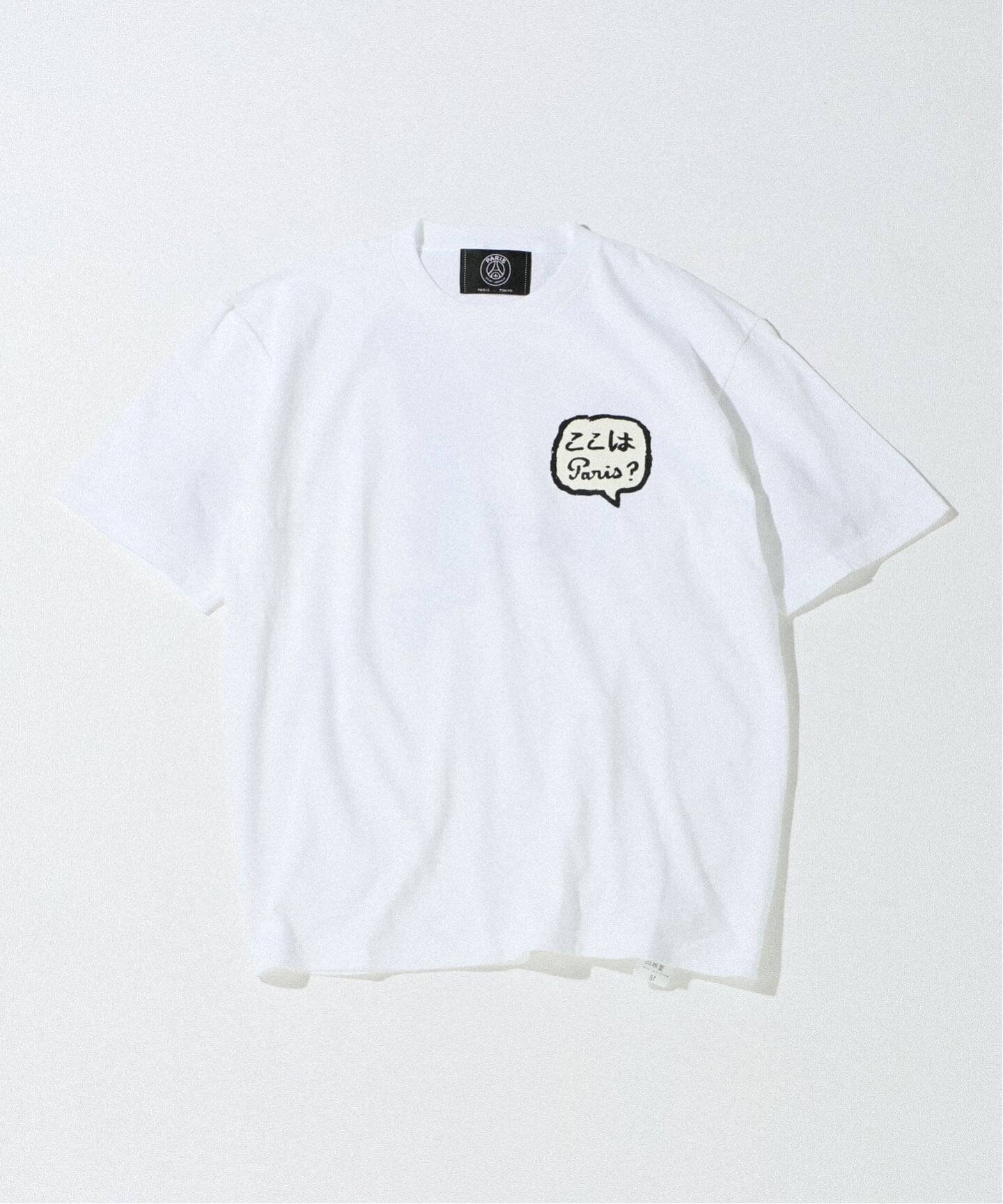 【エディフィス/EDIFICE】のJEAN JULIEN x PSG TEE 1 インテリア・キッズ・メンズ・レディースファッション・服の通販 founy(ファウニー) 　ファッション　Fashion　レディースファッション　Fashion for Women　キャラクター　Character, Licensed Characters　サッカー　Seersucker, Summer Fabric　シンプル　Simple, Minimal　スポーツ　Sports, Activewear　スマート　Smart, Elegant　人気　Popular, Best Seller　猫　Cat, Kitty　フランス　France, French　ワーク　Workwear, Utility Style　ホワイト|ID: prp329100004975466 ipo3291000000037298003