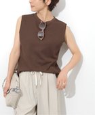 【ジャーナルスタンダード レリューム/JOURNAL STANDARD relume】の《追加3 / 新色》TCワッフルノースリーブ 大人の最旬トレンドファッション＆コーディネート founy(ファウニー) ファッション Fashion レディースファッション Fashion for Women トップス・カットソー Cut & Sew Tops キャミソール&ノースリーブ Camisoles & Sleeveless Tops 2026年 2026 2026春夏・S/S Spring/Summer 2026 SS26 カットソー Cut and Sewn Top シンプル Simple, Minimal ノースリーブ Sleeveless, No-Sleeve ワッフル Waffle, Waffle Knit 人気 Popular, Best Seller 定番 Standard, Basic Item thumbnail ブラウン|ID: prp329100004975467 ipo3291000000037298009