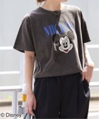【ジャーナルスタンダード レリューム/JOURNAL STANDARD relume】の《WEB・一部店舗限定》《追加2》別注【GOOD ROCK SPEED】 MICKEY MOUSE Tシャツ 大人の最旬トレンドファッション＆コーディネート founy(ファウニー) ファッション Fashion レディースファッション Fashion for Women トップス・カットソー Cut & Sew Tops シャツ・ブラウス・オフィスカジュアル Elegant Blouses & Button-Ups ロングTシャツ・Tシャツ Longline T-Shirts & Tees 2026年 2026 2026春夏・S/S Spring/Summer 2026 SS26 キャラクター Character, Licensed Characters グラフィック Graphic, Graphic Design プリント Print, Printed Pattern ヴィンテージ Vintage Style 人気 Popular, Best Seller 別注 Limited Edition, Custom Order 夏 Summer thumbnail ブラック A|ID: prp329100004975482 ipo3291000000037298059