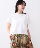 【マイカ ディール/MICA & DEAL】の接触冷感/汗じみ防止-クルーネックワイドスリーブTシャツ 大人の最旬トレンドファッション＆コーディネート founy(ファウニー) ファッション Fashion レディースファッション Fashion for Women トップス・カットソー Cut & Sew Tops シャツ・ブラウス・オフィスカジュアル Elegant Blouses & Button-Ups ロングTシャツ・Tシャツ Longline T-Shirts & Tees カットソー Cut and Sewn Top シンプル Simple, Minimal バランス Balance, Style Balance フォルム Silhouette, Form 吸水 Absorbent, Quick-Dry 夏 Summer thumbnail OFF WHITE|ID: prp329100004975485 ipo3291000000037298069