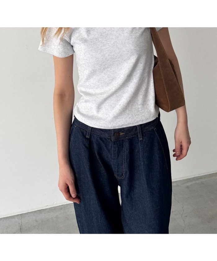 【キャナルジーン/CANAL JEAN】のEl mar BASICコンパクトTシャツ インテリア・キッズ・メンズ・レディースファッション・服の通販 founy(ファウニー) https://founy.com/ ファッション Fashion レディースファッション Fashion for Women トップス・カットソー Cut & Sew Tops シャツ・ブラウス・オフィスカジュアル Elegant Blouses & Button-Ups ロングTシャツ・Tシャツ Longline T-Shirts & Tees インナー Innerwear キャミワンピース Cami Dress, Slip Dress コンパクト Compact, Small Size サロペット Overalls, Salopette ストレッチ Stretch, Stretchy Fabric スラックス Slacks, Dress Pants デニム Denim, Jeans Material トレンド Trend, Trending Now バランス Balance, Style Balance フィット Fit, Slim Fit ベーシック Basic, Essential おすすめ Recommended / Our Picks |ID: prp329100004975491 ipo3291000000037298093
