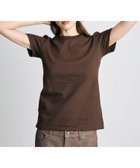 【ブリル/BRILL】のコンパクトTシャツ 大人の最旬トレンドファッション＆コーディネート founy(ファウニー) ファッション Fashion レディースファッション Fashion for Women トップス・カットソー Cut & Sew Tops シャツ・ブラウス・オフィスカジュアル Elegant Blouses & Button-Ups ロングTシャツ・Tシャツ Longline T-Shirts & Tees コンパクト Compact, Small Size thumbnail ブラウン57|ID: prp329100004975499 ipo3291000000037298126