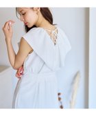【ミッシュマッシュ/MISCH MASCH】のエンボスビッグカラーワンピース MM627414 ホワイト|ID: prp329100004975547 ipo3291000000037298441