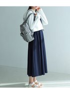 【セルフォード/CELFORD】の【洗える】バルーンスリーブシャツワンピース 大人の最旬トレンドファッション＆コーディネート founy(ファウニー) ファッション Fashion レディースファッション Fashion for Women ワンピース Dresses シャツワンピース / 1枚で着映えコーデ Shirt Dresses おすすめ Recommended / Our Picks ウェーブ Wavy Pattern サッカー Seersucker, Summer Fabric ストレート Straight, Straight Cut スマート Smart, Elegant チェック Check, Plaid, Tartan エレガント 上品 Elegant 洗える Machine Washable 無地 Plain, Solid Color thumbnail NVY[089]|ID: prp329100004975560 ipo3291000000037298493