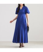 【デミルクス ビームス/Demi-Luxe BEAMS】の【別注】MARIHA / せせらぎのワンピース ソリッド 大人の最旬トレンドファッション＆コーディネート founy(ファウニー) ファッション Fashion レディースファッション Fashion for Women ワンピース Dresses インド Indian Textile エレガント 上品 Elegant 春 Spring サンダル Sandals, Summer Shoes スリーブ Sleeve, Long Sleeve / Short Sleeve デコルテ Décolleté, Neckline ドレス Dress, One-Piece ネップ Nepp, Slub Yarn バランス Balance, Style Balance フィット Fit, Slim Fit フラット Flat, Flat Shoes フレア Flare, Flared プリント Print, Printed Pattern 別注 Limited Edition, Custom Order リゾート Resort, Vacation Style リラックス Relax, Relaxed Fit S/S・春夏 SS, Spring/Summer, Warm Season おすすめ Recommended / Our Picks 夏 Summer thumbnail BlueBerry|ID: prp329100004975574 ipo3291000000037298545
