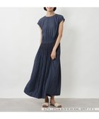 【ネミカ/NEMIKA】のフレンチスリーブギャザーワンピース【NEMIKA】 ネイビー系|ID: prp329100004975578 ipo3291000000037298573