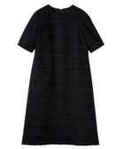 【ランバンコレクション/LANVIN COLLECTION】のファンシーツイードドレス 大人の最旬トレンドファッション＆コーディネート founy(ファウニー) ファッション Fashion レディースファッション Fashion for Women ワンピース Dresses フォーマル・パーティードレス・結婚式用ドレス Elegant & Casual Dresses シンプル Simple, Minimal ジャケット Jacket, Outerwear チェック Check, Plaid, Tartan フリンジ Fringe, Tassel ブレード Braid, Decorative Trim ポケット Pocket, Pocket Detail おすすめ Recommended / Our Picks エレガント 上品 Elegant thumbnail ブラック|ID: prp329100004975581 ipo3291000000037298583