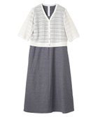 【キャラオクルス/CARA OCRUZ】の洗える ドッキングワンピース ネイビー系|ID: prp329100004975582 ipo3291000000037390286