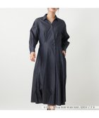 【レリアン/LEILIAN】のカシュクールワンピース 大人の最旬トレンドファッション＆コーディネート founy(ファウニー) ファッション Fashion レディースファッション Fashion for Women ワンピース Dresses ウォッシャブル Machine Washable エレガント 上品 Elegant カシュクール Wrap Design ギャザー Gathered, Ruffled クラシカル Classical, Vintage-Inspired デニム Denim, Jeans Material フレア Flare, Flared ポケット Pocket, Pocket Detail 夏 Summer 軽量 Lightweight, Ultra Light thumbnail ネイビー系|ID: prp329100004975588 ipo3291000000037298599
