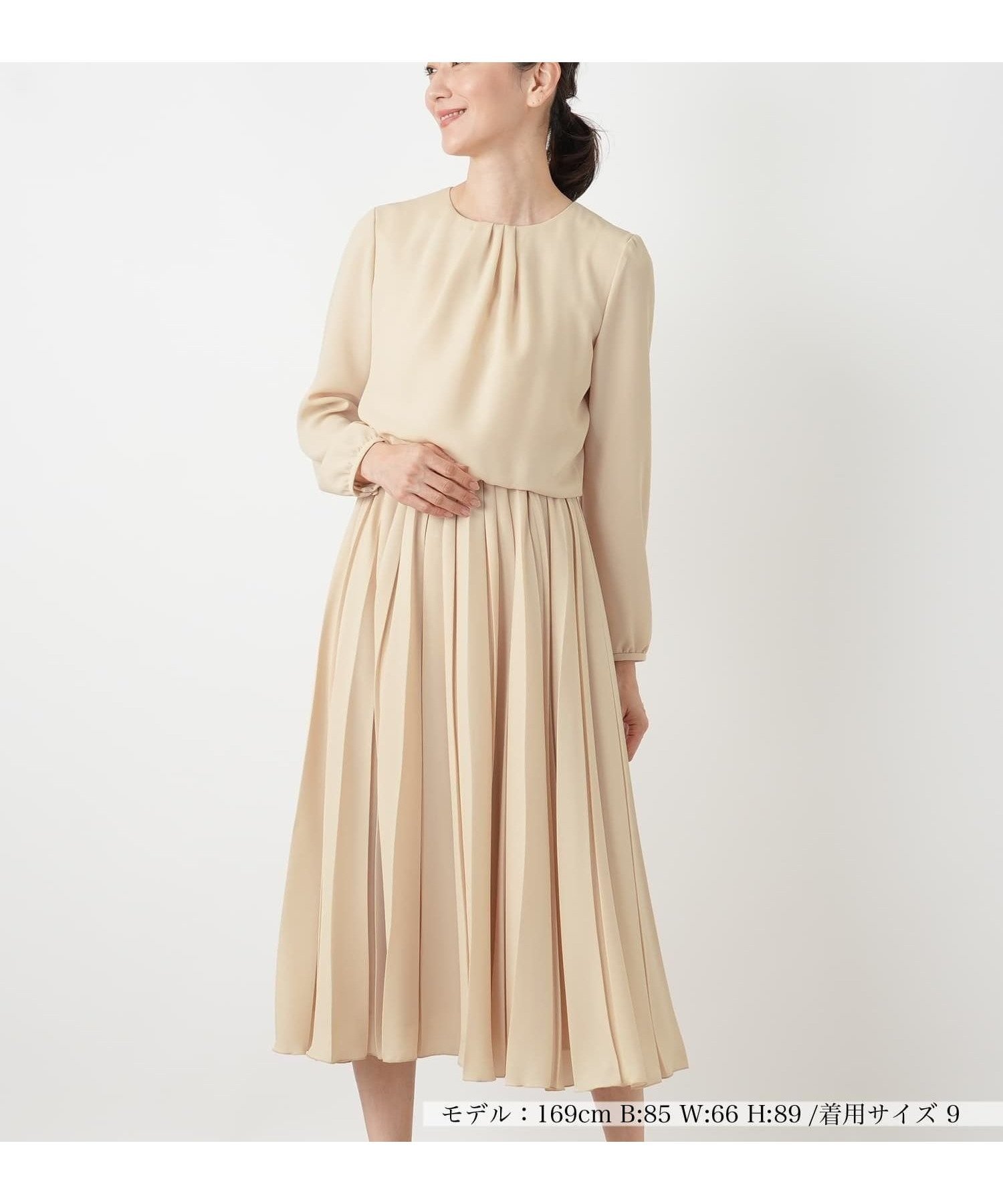 【レリアン/LEILIAN】のワンピース 大人の最旬トレンドファッション＆コーディネート founy(ファウニー) 　ファッション　Fashion　レディースファッション　Fashion for Women　ワンピース　Dresses　イエロー　Yellow　エレガント 上品　Elegant　ジャケット　Jacket, Outerwear　スリーブ　Sleeve, Long Sleeve / Short Sleeve　セレモニー　Ceremony　プリーツ　Pleats, Pleated　ポケット　Pocket, Pocket Detail　春　Spring　 other-1|ID: prp329100004975589 ipo3291000000037298600