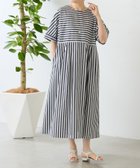 【ビアズリー/BEARDSLEY】のワイドストライプ2WAYワンピ 大人の最旬トレンドファッション＆コーディネート founy(ファウニー) ファッション Fashion レディースファッション Fashion for Women ワンピース Dresses ストライプ Stripe, Striped Pattern ボーダー Border, Stripe ポケット Pocket, Pocket Detail ワイド Wide, Wide Fit 再入荷 Restock / Back in Stock thumbnail ブラック|ID: prp329100004975597 ipo3291000000037298623