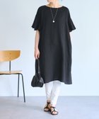 【ビアズリー/BEARDSLEY】のリネンワンピース 大人の最旬トレンドファッション＆コーディネート founy(ファウニー) ファッション Fashion レディースファッション Fashion for Women ワンピース Dresses スリーブ Sleeve, Long Sleeve / Short Sleeve フェミニン Feminine, Girly フレア Flare, Flared ポケット Pocket, Pocket Detail リネン Linen, Linen Fabric 再入荷 Restock / Back in Stock 夏 Summer 旅行 Travel thumbnail ブラック|ID: prp329100004975598 ipo3291000000037298625