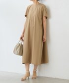 【ビアズリー/BEARDSLEY】のキャップスリーブコットンワンピ 大人の最旬トレンドファッション＆コーディネート founy(ファウニー) ファッション Fashion レディースファッション Fashion for Women ワンピース Dresses キャップ Cap, Baseball Cap シンプル Simple, Minimal スニーカー Sneakers, Trainers スリーブ Sleeve, Long Sleeve / Short Sleeve 再入荷 Restock / Back in Stock エレガント 上品 Elegant thumbnail キャメル|ID: prp329100004975601 ipo3291000000037298634