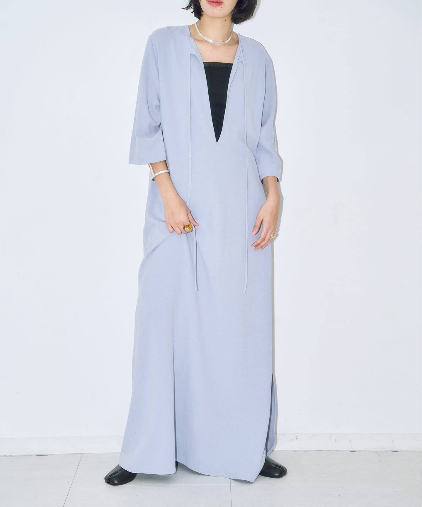 【シティーショップ/CITYSHOP】のASA LIKE KAFTAN LEAN DRESS ワンピース インテリア・キッズ・メンズ・レディースファッション・服の通販 founy(ファウニー) 　ファッション　Fashion　レディースファッション　Fashion for Women　ワンピース　Dresses　フォーマル・パーティードレス・結婚式用ドレス　Elegant & Casual Dresses　2026年　2026　2026春夏・S/S　Spring/Summer 2026 SS26　ドレス　Dress, One-Piece　夏　Summer　定番　Standard, Basic Item　ブルー|ID: prp329100004975617 ipo3291000000037298695