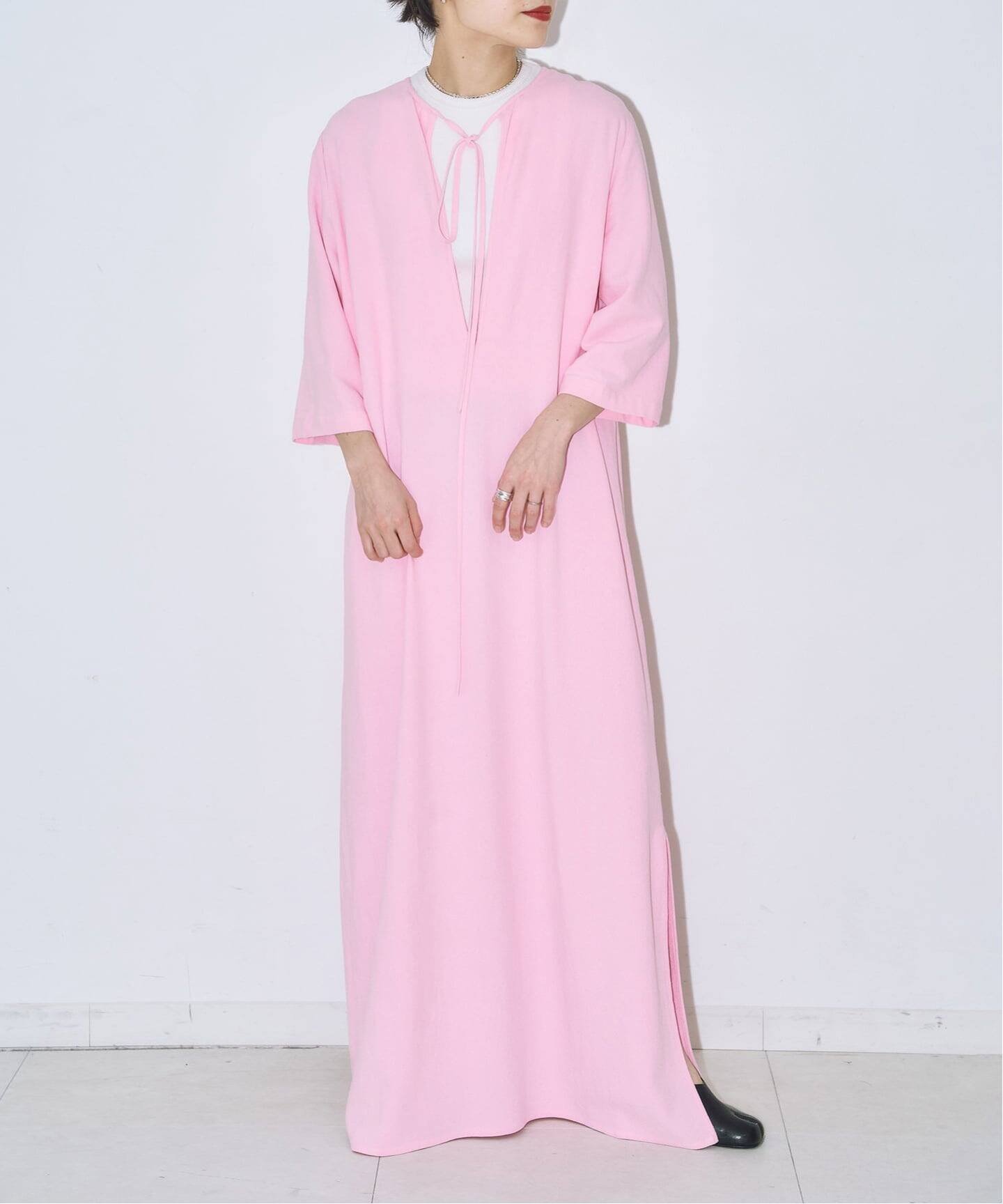 【シティーショップ/CITYSHOP】のASA LIKE KAFTAN LEAN DRESS ワンピース インテリア・キッズ・メンズ・レディースファッション・服の通販 founy(ファウニー) 　ファッション　Fashion　レディースファッション　Fashion for Women　ワンピース　Dresses　フォーマル・パーティードレス・結婚式用ドレス　Elegant & Casual Dresses　2026年　2026　2026春夏・S/S　Spring/Summer 2026 SS26　ドレス　Dress, One-Piece　夏　Summer　定番　Standard, Basic Item　ピンク|ID: prp329100004975617 ipo3291000000037298696