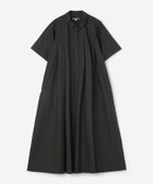 【ビショップ/Bshop】の別注 半袖シャツワンピース WOMEN 大人の最旬トレンドファッション＆コーディネート founy(ファウニー) ファッション Fashion レディースファッション Fashion for Women ワンピース Dresses シャツワンピース / 1枚で着映えコーデ Shirt Dresses テーラード Tailored, Tailored Fit フレア Flare, Flared プリーツ Pleats, Pleated ボックス Boxy, Box Shape ミリタリー Military, Army Style リアル Real, Realistic ロング Long, Long-Length ワーク Workwear, Utility Style 別注 Limited Edition, Custom Order 半袖 Short Sleeve, Half Sleeve thumbnail BLACK|ID: prp329100004975638 ipo3291000000037298772