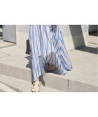 【スピック&スパン/Spick & Span】の《別注カラー有 / 追加 》ne Quittez pas Cotton Voile Stripe Waist Gather Dress 大人の最旬トレンドファッション＆コーディネート founy(ファウニー) ファッション Fashion レディースファッション Fashion for Women ワンピース Dresses フォーマル・パーティードレス・結婚式用ドレス Elegant & Casual Dresses インド Indian Textile エレガント 上品 Elegant ギャザー Gathered, Ruffled ストライプ Stripe, Striped Pattern ドレス Dress, One-Piece 定番 Standard, Basic Item プリント Print, Printed Pattern 別注 Limited Edition, Custom Order レース Lace, Lace Fabric thumbnail ブルー A|ID: prp329100004975640 ipo3291000000037298781