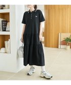 【コーエン/COEN】の【Penneys(ぺニーズ)別注】配色ライン ティアードポロ襟ワンピース 大人の最旬トレンドファッション＆コーディネート founy(ファウニー) ファッション Fashion レディースファッション Fashion for Women ワンピース Dresses 厚底 Platform Shoes 春 Spring スウェット / スエット Sweatshirt, Sweatwear スニーカー Sneakers, Trainers スポーティ Sporty, Casual Athletic ティアード Tiered, Tiered Style デニム Denim, Jeans Material フォックス Fox, Fox Fur ポケット Pocket, Pocket Detail ポロシャツ Polo Shirt, Collared Tee 別注 Limited Edition, Custom Order 半袖 Short Sleeve, Half Sleeve おすすめ Recommended / Our Picks 2026年 2026 2026春夏・S/S Spring/Summer 2026 SS26 thumbnail BLACK|ID: prp329100004975641 ipo3291000000037298784