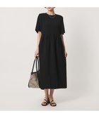 【ユナイテッドアローズ/UNITED ARROWS】のCOMFY ショートスリーブ ワンピース -防汚 UVカット ウォッシャブル- 大人の最旬トレンドファッション＆コーディネート founy(ファウニー) ファッション Fashion レディースファッション Fashion for Women ワンピース Dresses ウォッシャブル Machine Washable サンダル Sandals, Summer Shoes シューズ Shoes, Footwear ショート Short, Short Length ジャケット Jacket, Outerwear ストレート Straight, Straight Cut スポーツ Sports, Activewear スポーティ Sporty, Casual Athletic スリーブ Sleeve, Long Sleeve / Short Sleeve 人気 Popular, Best Seller ファブリック Fabric, Textile ベスト Vest, Waistcoat ベーシック Basic, Essential 別注 Limited Edition, Custom Order 半袖 Short Sleeve, Half Sleeve ビジネス 仕事 通勤 Business / Work / Commuting thumbnail BLACK|ID: prp329100004975661 ipo3291000000037298866