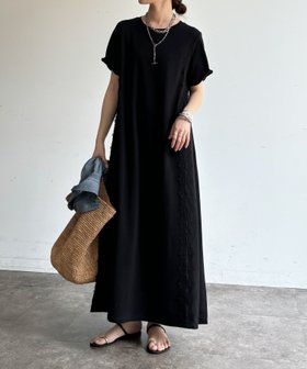 【ドゥドゥ/DouDou】の【WEB限定】レースライン布帛切替ワンピース 大人の最旬トレンドファッション＆コーディネート founy(ファウニー) ファッション Fashion レディースファッション Fashion for Women ワンピース Dresses 切替 Switching, Contrast Panel スマート Smart, Elegant レース Lace, Lace Fabric S/S・春夏 SS, Spring/Summer, Warm Season 再入荷 Restock / Back in Stock 夏 Summer エレガント 上品 Elegant 2026年 2026 2026春夏・S/S Spring/Summer 2026 SS26 |ID:prp329100004975704