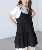 【フリーズマート/FREE'S MART】のコットンティアードミニワンピース 大人の最旬トレンドファッション＆コーディネート founy(ファウニー) ファッション Fashion レディースファッション Fashion for Women ワンピース Dresses おすすめ Recommended / Our Picks インナー Innerwear カーディガン Cardigan, Knitwear クロップド Cropped, Short Length ティアード Tiered, Tiered Style デニム Denim, Jeans Material フリル Frill, Ruffle フロント Front, Front Design ボトム Bottoms, Lower Wear リボン Ribbon, Bow レース Lace, Lace Fabric thumbnail ブラック|ID: prp329100004975723 ipo3291000000037299115