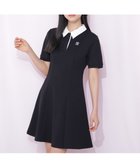 【ジルバイジルスチュアート/JILL by JILLSTUART】のポロ襟カットソーワンピース ブラック|ID: prp329100004975737 ipo3291000000037299161