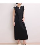【アダム エ ロペ/ADAM ET ROPE'】の【WEB限定】フリルショルダーワンピース 大人の最旬トレンドファッション＆コーディネート founy(ファウニー) ファッション Fashion レディースファッション Fashion for Women ワンピース Dresses サンダル Sandals, Summer Shoes ショルダー Shoulder, Shoulder Strap ストレート Straight, Straight Cut スニーカー Sneakers, Trainers ダウン Down, Puffer フィット Fit, Slim Fit フリル Frill, Ruffle ベーシック Basic, Essential ポケット Pocket, Pocket Detail おすすめ Recommended / Our Picks 2026年 2026 2026春夏・S/S Spring/Summer 2026 SS26 thumbnail ブラック(01)|ID: prp329100004975745 ipo3291000000037299194