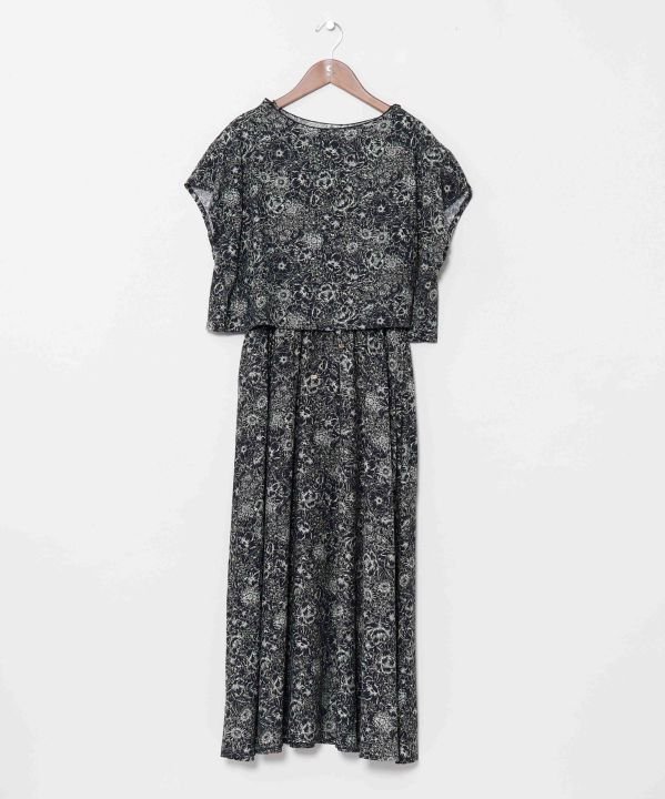 【アミナコレクション/Amina Collection】の【欧州航路】ブロッサムセットトップス ワンピース インテリア・キッズ・メンズ・レディースファッション・服の通販 founy(ファウニー) 　ファッション　Fashion　レディースファッション　Fashion for Women　ワンピース　Dresses　セットアップ　Set-Up, Coordinated Outfit　ポケット　Pocket, Pocket Detail　春　Spring　ブラック|ID: prp329100004975751 ipo3291000000037299227