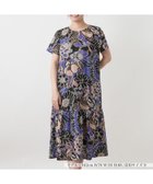 【レリアン/LEILIAN】のフラワープリントワンピース【2026年5月カタログ】 パープル系|ID: prp329100004975753 ipo3291000000037299232