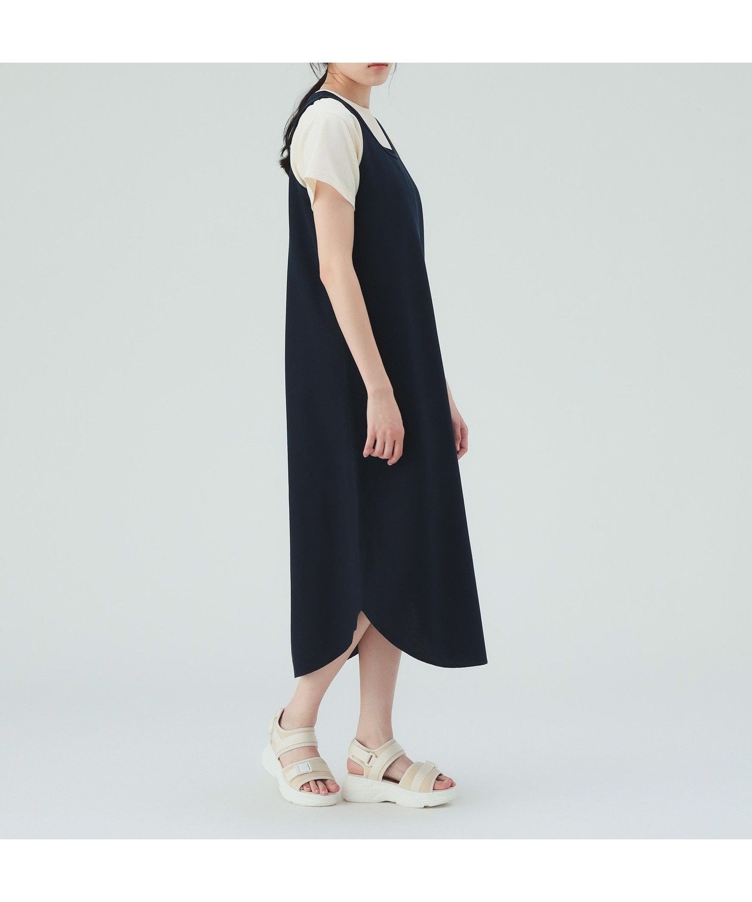 【ビームス ハート/BEAMS HEART】のレイヤード カット ワンピース(セットアイテム) 大人の最旬トレンドファッション＆コーディネート founy(ファウニー) 　ファッション　Fashion　レディースファッション　Fashion for Women　ワンピース　Dresses　おすすめ　Recommended / Our Picks　アクセサリー　Fashion Accessories　インナー　Innerwear　カットソー　Cut and Sewn Top　カーディガン　Cardigan, Knitwear　シューズ　Shoes, Footwear　デニム　Denim, Jeans Material　フェミニン　Feminine, Girly　洗える　Machine Washable　鹿の子　Piqué, Kanoko Fabric　 other-1|ID: prp329100004975774 ipo3291000000037299320