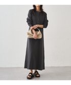 【パルグループ/PAL GROUP】の【Loungedress】カットヘンリーワンピース 大人の最旬トレンドファッション＆コーディネート founy(ファウニー) ファッション Fashion レディースファッション Fashion for Women ワンピース Dresses フォーマル・パーティードレス・結婚式用ドレス Elegant & Casual Dresses アクセサリー Fashion Accessories カットソー Cut and Sewn Top カーディガン Cardigan, Knitwear コンパクト Compact, Small Size サンダル Sandals, Summer Shoes シンプル Simple, Minimal ジャケット Jacket, Outerwear スニーカー Sneakers, Trainers 帽子 Hat, Headwear リラックス Relax, Relaxed Fit 再入荷 Restock / Back in Stock 旅行 Travel thumbnail チャコールグレー|ID: prp329100004975787 ipo3291000000037299370