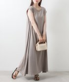 【リベリー/Riberry】のフレンチスリーブTシャツワンピース グレイッシュベージュ|ID: prp329100004975793 ipo3291000000037299390