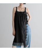 【ローリーズファーム/LOWRYS FARM】の2WAYレーススカート/ミニワンピース 大人の最旬トレンドファッション＆コーディネート founy(ファウニー) ファッション Fashion レディースファッション Fashion for Women スカート Skirts キャミワンピース Cami Dress, Slip Dress スリット Slit, Slit Detail バランス Balance, Style Balance フィット Fit, Slim Fit フロント Front, Front Design レース Lace, Lace Fabric ヴィンテージ Vintage Style thumbnail ブラック09|ID: prp329100004975802 ipo3291000000037299422