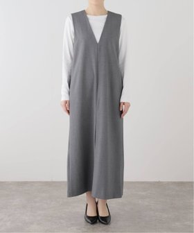 【スローブ イエナ/SLOBE IENA】のVネックセンタースリットジャンパースカート 大人の最旬トレンドファッション＆コーディネート founy(ファウニー) ファッション Fashion レディースファッション Fashion for Women スカート Skirts 2026年 2026 2026春夏・S/S Spring/Summer 2026 SS26 インナー Innerwear カットソー Cut and Sewn Top バランス Balance, Style Balance ポケット Pocket, Pocket Detail |ID:prp329100004975806