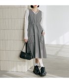 【ページボーイ/PAGEBOY】のシアバスZIPワンピース 大人の最旬トレンドファッション＆コーディネート founy(ファウニー) ファッション Fashion レディースファッション Fashion for Women ワンピース Dresses ノースリーブ Sleeveless, No-Sleeve ポケット Pocket, Pocket Detail thumbnail グレー15|ID: prp329100004975871 ipo3291000000037299678