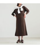 【デミルクス ビームス/Demi-Luxe BEAMS】の【別注】スタイリスト佐藤佳菜子 * SLOANE / 淑女のロンT ワンピース 大人の最旬トレンドファッション＆コーディネート founy(ファウニー) ファッション Fashion レディースファッション Fashion for Women ワンピース Dresses コラボ Collaboration, Collab ショルダー Shoulder, Shoulder Strap ストレッチ Stretch, Stretchy Fabric スニーカー Sneakers, Trainers スマート Smart, Elegant トリプル Triple, Three Layers ドロップ Drop Shoulder, Dropped Style 人気 Popular, Best Seller フラット Flat, Flat Shoes ベーシック Basic, Essential 別注 Limited Edition, Custom Order おすすめ Recommended / Our Picks エレガント 上品 Elegant thumbnail BROWN|ID: prp329100004975877 ipo3291000000037299702