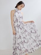 【フレイ アイディー/FRAY I.D】の2wayプリーツホルターネックワンピース 大人の最旬トレンドファッション＆コーディネート founy(ファウニー) ファッション Fashion レディースファッション Fashion for Women ワンピース Dresses シンプル Simple, Minimal スマート Smart, Elegant ドット Polka Dot, Dot Pattern フェミニン Feminine, Girly フロント Front, Front Design プリーツ Pleats, Pleated 無地 Plain, Solid Color リゾート Resort, Vacation Style リボン Ribbon, Bow エレガント 上品 Elegant thumbnail FLOWER[936]|ID: prp329100004975889 ipo3291000000037299743