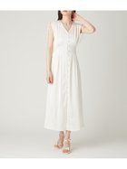 【フレイ アイディー/FRAY I.D】のウエストタックサテンワンピース/ウォッシャブル 大人の最旬トレンドファッション＆コーディネート founy(ファウニー) ファッション Fashion レディースファッション Fashion for Women ワンピース Dresses インナー Innerwear ウォッシャブル Machine Washable サテン Satin, Glossy Fabric シャーリング Shirring, Ruched スマート Smart, Elegant スリーブ Sleeve, Long Sleeve / Short Sleeve ノースリーブ Sleeveless, No-Sleeve フィット Fit, Slim Fit フェミニン Feminine, Girly フレンチ French, French Style リボン Ribbon, Bow エレガント 上品 Elegant thumbnail IVR[003]|ID: prp329100004975902 ipo3291000000037299786