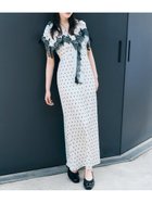 【スナイデル/SNIDEL】のヘムレースフリルカラーワンピース DOT[934]|ID: prp329100004975918 ipo3291000000037299845
