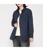 【クロコダイル/CROCODILE】のシアー チェック チュニック ネイビー|ID: prp329100004975959 ipo3291000000037300009