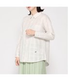 【クロコダイル/CROCODILE】のシアー チェック チュニック ライトグレー|ID: prp329100004975959 ipo3291000000037300010