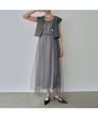 【アンドレスド/ANDRESD】の【3点セット】結婚式 ジレチュールドレス グレー|ID: prp329100004975969 ipo3291000000037300061