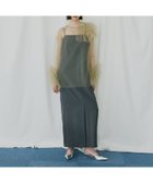 【アンドレスド/ANDRESD】の【2点セット】結婚式 チュールフリルドレス 大人の最旬トレンドファッション＆コーディネート founy(ファウニー) ファッション Fashion レディースファッション Fashion for Women ワンピース Dresses フォーマル・パーティードレス・結婚式用ドレス Elegant & Casual Dresses アシンメトリー Asymmetrical Style エアリー Airy Texture オケージョン Occasion Wear キャミワンピース Cami Dress, Slip Dress 切替 Switching, Contrast Panel スリット Slit, Slit Detail チュール Tulip, Tulip Motif ツイル Twist, Twisted Detail ドレス Dress, One-Piece バランス Balance, Style Balance フリル Frill, Ruffle ポケット Pocket, Pocket Detail おすすめ Recommended / Our Picks セレモニー Ceremony 結婚式 Wedding 披露宴 Wedding Reception 二次会 After Party thumbnail オリーブ|ID: prp329100004975976 ipo3291000000037300094