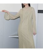 【アンドレスド/ANDRESD】の結婚式・二次会対応 レース切替フレアドレス イエロー|ID: prp329100004975980 ipo3291000000037300108