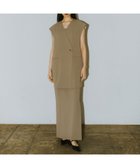 【アンドレスド/ANDRESD】の【2点セット】結婚式 バックシアージレドレス カーキ|ID: prp329100004975985 ipo3291000000037300132